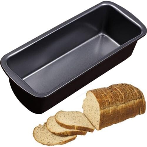 Deep Rectangle Bread Loaf Bread Baking Pan Carbon Steel Mold Toast Bread Tray Mold Kitchen DIY Cake Maker Home Baking Party