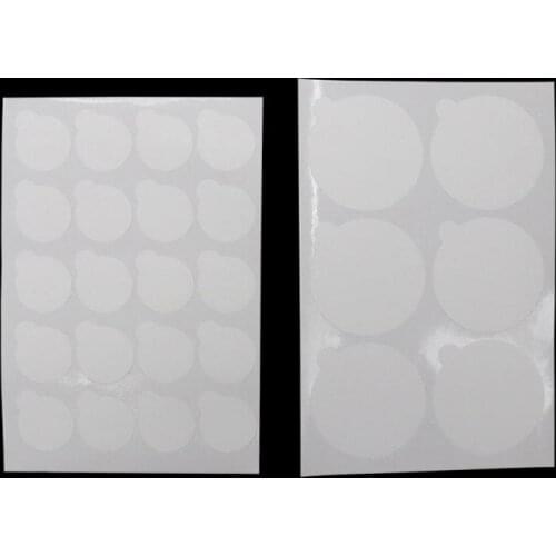 60/100pcs Eyelash Glue Sticker Self-adhesive Extension Glue Water Drop Glue Gasket Size Beauty Eyelash Glue Gasket Accessories
