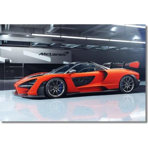 Modern Wall Art Posters and Prints McLaren Senna Hypercar Car Cover Wall Picture Canvas Painting Living Room Decor