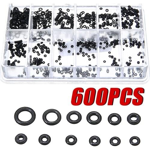 600pcs Assorted Mini Rubber Washer O-Ring Watch Crown Waterproof Watch Repair Tool For Watchmaker Seals Waterproof Watch Gaskets