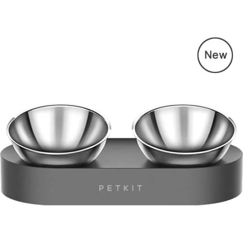 PETKIT Pet Bowl Feeding Dishes Adjustable Double Feeder Bowls Water Cup Cat Bowls Drinking Bowl Plastic / Stainless Steel