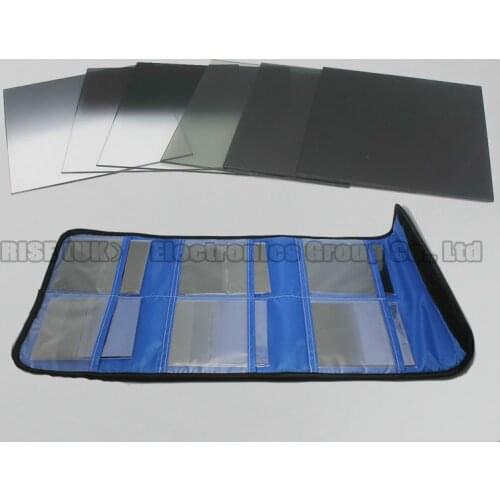 Promotion 6pcs ND2 ND4 ND8 Gradual ND2 4 8 Filter Set+filter case for Cokin P