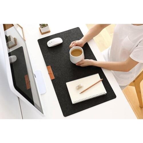 Extra Large Mouse Pad Anti-slip Keyboard Pad Office Desk Laptop Keyboard Mat Non-woven Hand Warm Mouse Pad Gaming Mouse Mat
