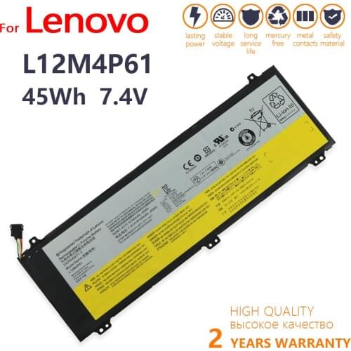 Genuine Lenovo Original 7.4V 45WH Laptop Battery L12M4P61 FOR LENOVO For IdeaPad U330 U330p U330t