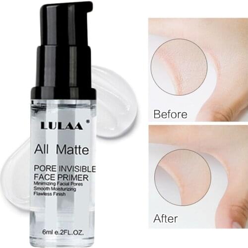 Face Pores Hydrating Makeup Base Face Primer Gel Invisible Pore Light Oil-Free Beauty Face Skin Primer Moisturize Cosmetics