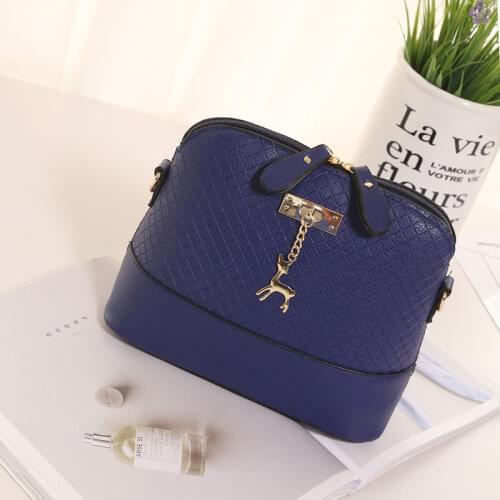 Shoulder Bags for Women 2021 Fashion Mini Bag with Deer Toy Shell Shape Small Messenger Crossbody Bag Ladies Zipper HandBags