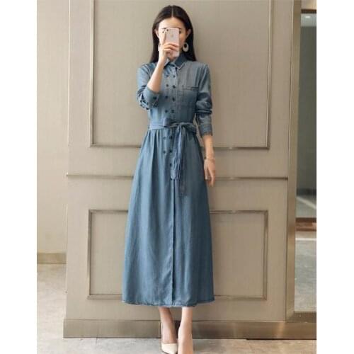 Xsyyfast Fashion Denim Dresses