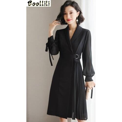 OL Suit Office Dress Korean Elegant Spring Summer Dress Women Clothes 2020 Black Sexy Party Bandage Dress Womens Dresses