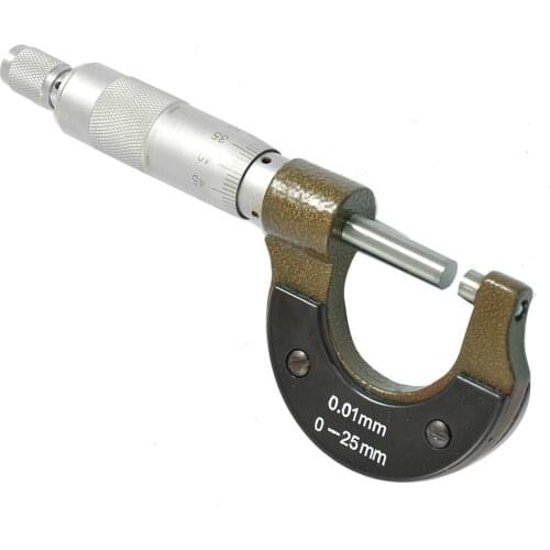 0-25mm Gauge Outside Micrometer measuring tool for Mechanist FREE SHIPPING