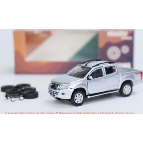 1:64 2016 D-MAX PICKUP Metal Diecast Alloy toy cars Model Vehicles For Children Boys gift hot