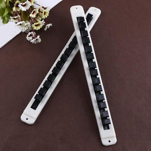 2PCS/Set Black White Wall Mounted Vertical Fish Rod Pole Rack Holder Professional Fishing Tackle Accessories Supplies