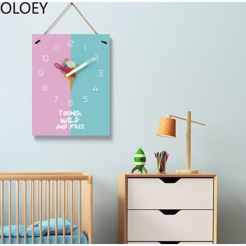 Creative Large Wall Clock Silent Bedroom Girls Heart Home Decoration Modern Design Wall Decor Clock Home Decoration Shabby Chic