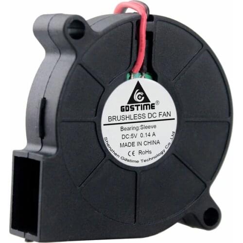 DC5V 12V 24V sleeve bearing 5cm 50mm 5015 humidifier fittings DC turbine blower cooling fan