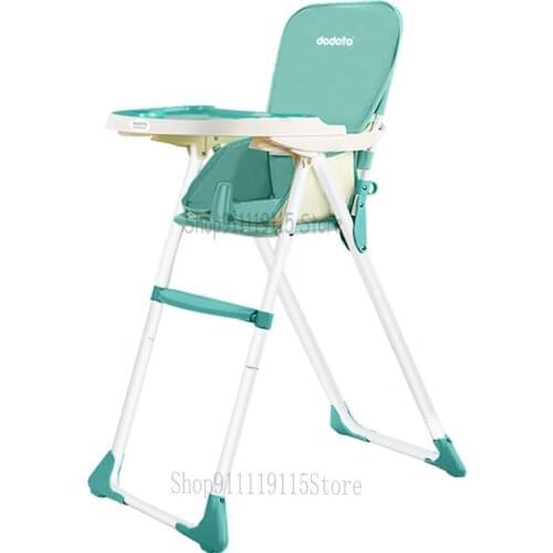 Baby Dining Chair Infant Dining Table Chair Multifunctional Portable Folding Home Chair