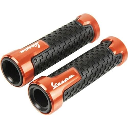 Flash Deals Fashion Accessories 22mm 7/8''Motorcycle Anti-Skid Handle Grips grips handlebar FOR Piaggio Vespa GTS 300