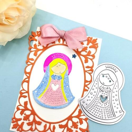 Julyarts Doll Metal Cutting Dies For Scrapbooking Stamps And Dies Photo Album Embossing Decorative Craft Die