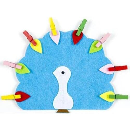 2021 New Peacock educational toys for children Cutting Dies Wooden Knife Die Compatible With Most Manual Die Cut Cutters
