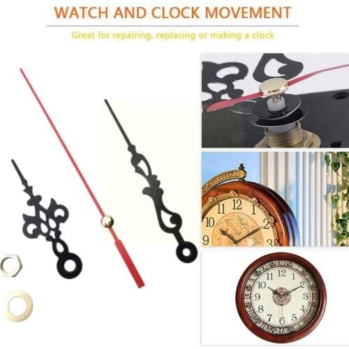 2021 New 1 Set Quartz Clock Movement Mechanism Gold Hands Repair Replace Hands Kit Clock Parts Parts DIY Wall C3K0