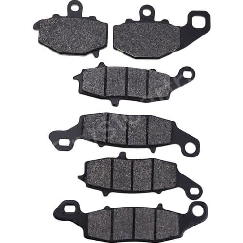 Motorcycle Front & Rear Brake Pads For Kawasaki ZR750 Z750 2004 2005 2006, ZR750L Z750S 2005 2006 2007 2008 2009 2010