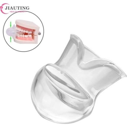 Transparent/Blue Silicone Anti Snoring Tongue Retaining Device Snore Solution Sleep Breathing Apnea Night Guard Aid Stop Sleeve