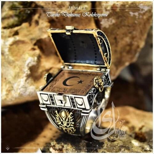 HİMAYE ÖZELLEŞTİRİLMİŞ GÜMÜŞ YÜZÜK