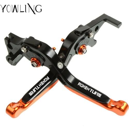 For ADVENTURE 790 Adventure 790 Adventure / R 2019-2020 Motorbike Brake / Motorcycle Brakes Clutch Levers Adventure LOGO