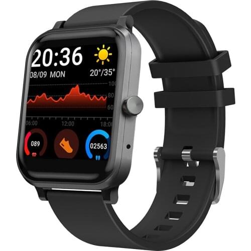 New H10y Color Screen 1.54 Inch Touch Display Blood Pressure Heart Rate Blood Oxygen Saturation Detection Smart Watch