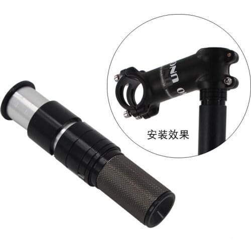 Bicycle Mountain Bike Handlebar Fork Stem Riser 3-55mm Rise Up Extender Extension Height Heads Up Adaptor