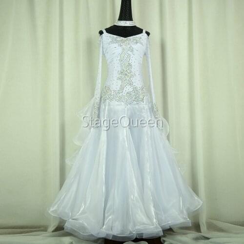 2019 Ballroom Dance Competition Dresses Women/Ballroom Dresses/Ballroom Waltz Dresses/Ballroom Dancing/Waltz Dress