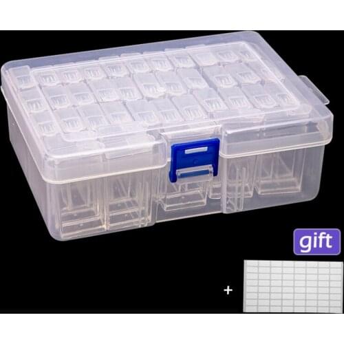 42 Pcs 5d daimond painting full square Diamond Painting Box Tool Storage Box Large Capacity diamond-painting Accessaries