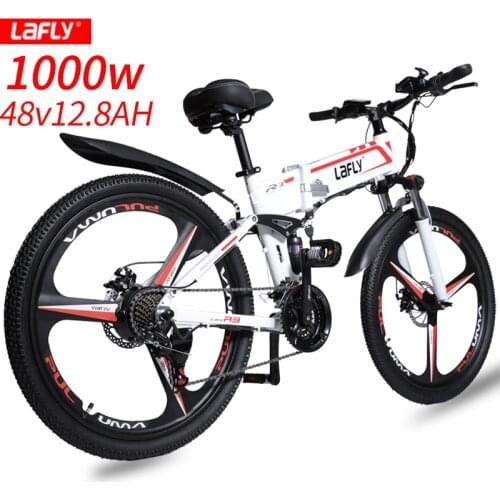 LAFLY X-2 (EU Stock) Electric bike 48V12.8A eBike Aluminum 250W Motor 500W 1000W Powerful electric Bicycle 55 Km/h