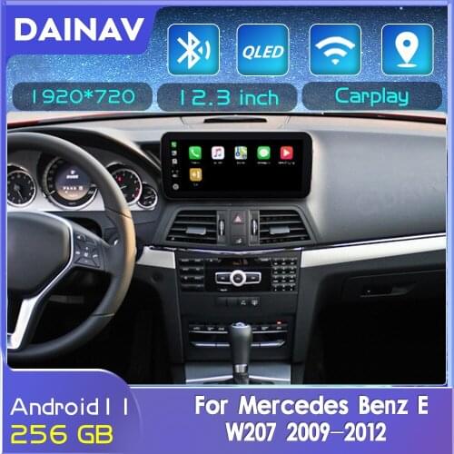 Android 11.0 8+256GB car radio GPS Navigation For Mercedes Benz E-Class W207 2009-2012 Multimedia Player Stereo CarPlay