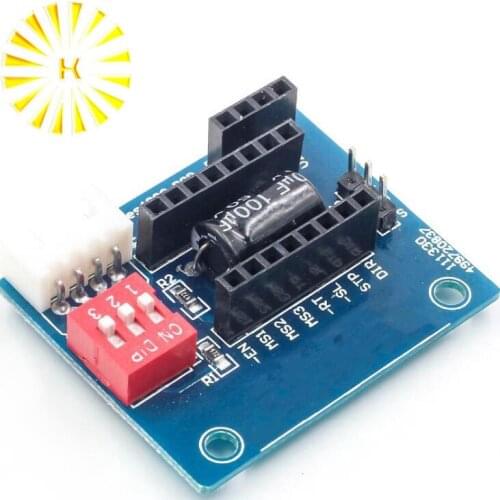 1Pcs A4988 DRV8825 Stepper Motor Driver Control Panel Board Expansion Board Module Active Component For 3D Printer Connector