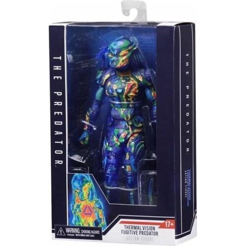 Predator VS Alien Infrared sense of hotness Predator pvp predator Python with Mask Motivated Action Figure Model NECA