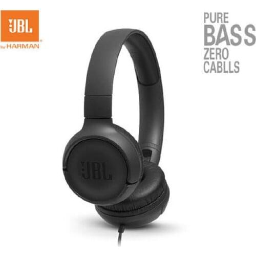 JBL T500 headset, cable headset, bass, mobile phone, computer music game, wire controlled headset TUNE500