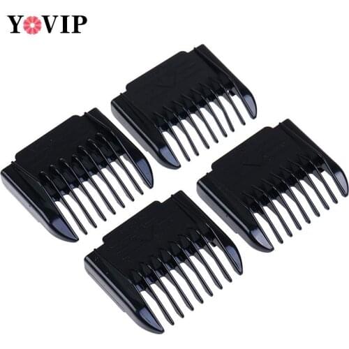 4 Pcs Guide Combs Hair Trimmer Clipper Limit Comb Cutting Guide Replacement Tool Attachment Size Barber Replacement