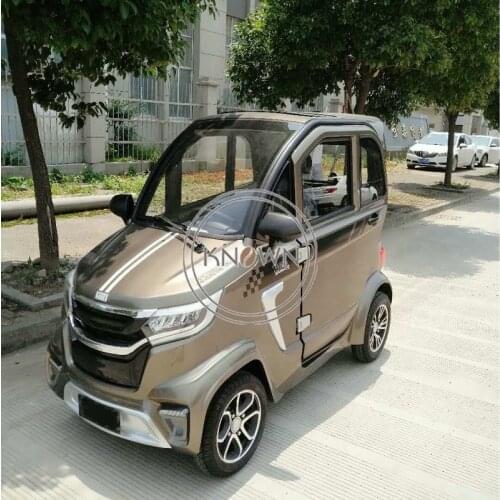 New Design Tuk Tuk Car Fully Closed 4 Wheels Electric Passenger Vehicles Small Elderly Mobility Scooter Outdoor