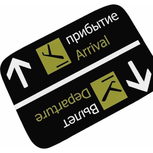 Russian Series Door Mat Flannel Bathroom Kitchen Carpets Doormats for Living Room Anti-Slip Floor Tapete Rugs