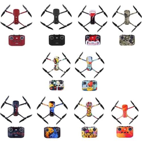 Sunnylife PVC Stickers Protective Film Waterproof Scratch-proof Decals Skin for DJI Mavic Air 2 Camera Drone Accessories