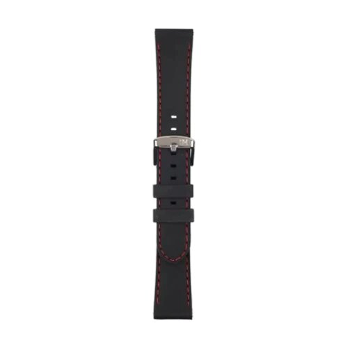 Morellato Silicone strap Velvet line Pat White stitching