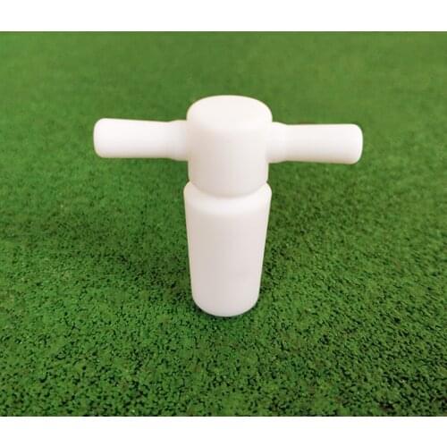 Standard matte PTFE plug,Joint 14/23,PTFE plug with handle,Male 14/23
