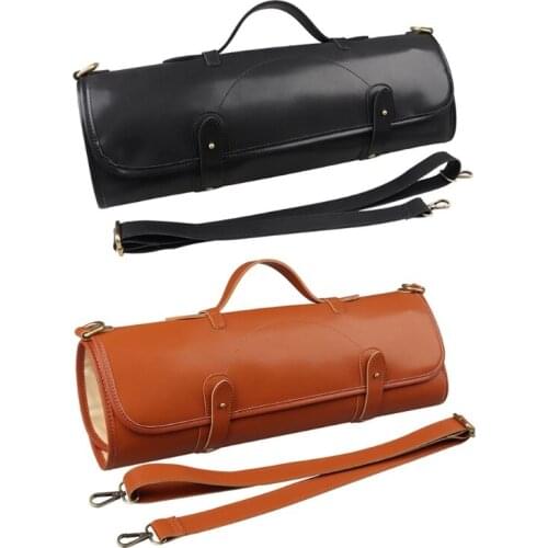 Chef Knife Roll Bag Durable Knife Carrier Stores 10 Knives With Zipper for Culinary Tools Portable Chef Knife Case With Slots