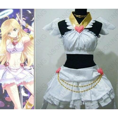 Panty & Stocking with Garterbelt Heroine Panty Angel Cosplay Costume DE022