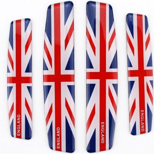 4Pcs/Set Canada Flag Car Door Edge Guard Strip Scratch Protector Anti-collision Trim door edge Guard Stickers