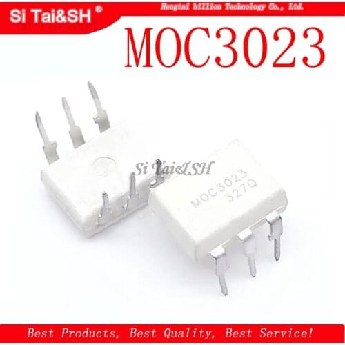 10PCS MOC3023 DIP6 DIP photocoupler new original