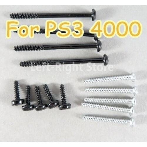 100sets 14 in 1 Replacement Repair Kit for Sony Playstation PS3 Slim 4000 Controller Console Screws Metal Full Set