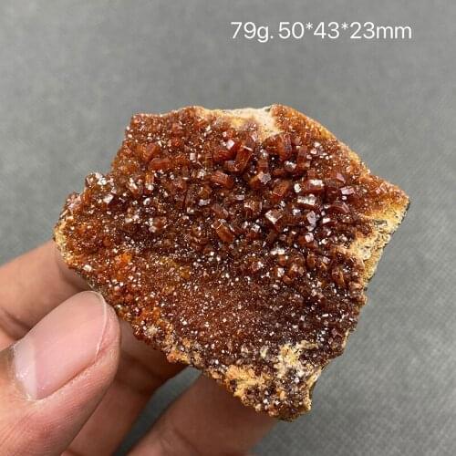 100% Natural Vanadinite mineral specimen quartz crystal specimen Collection Stones and crystals