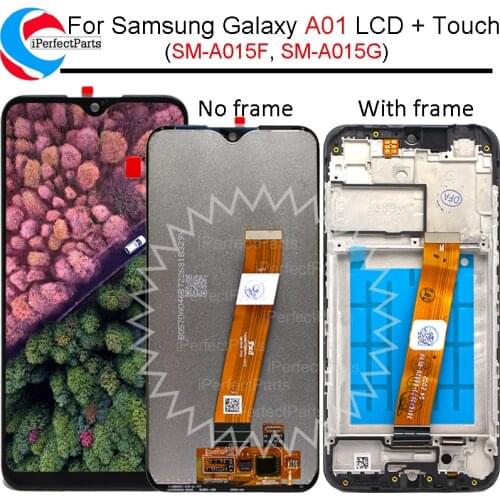 5.7'' For Samsung Galaxy A01 LCD Display A015F A015G A015DS Touch Screen Digitizer Assembly Replacement For samsung a01 lcd