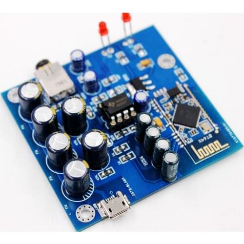 Bluetooth 4.2 APTX Stereo Audio Receiver Wireless HIFI With Op-amp NE5532 3.5mm For Speaker Headset Amplifier