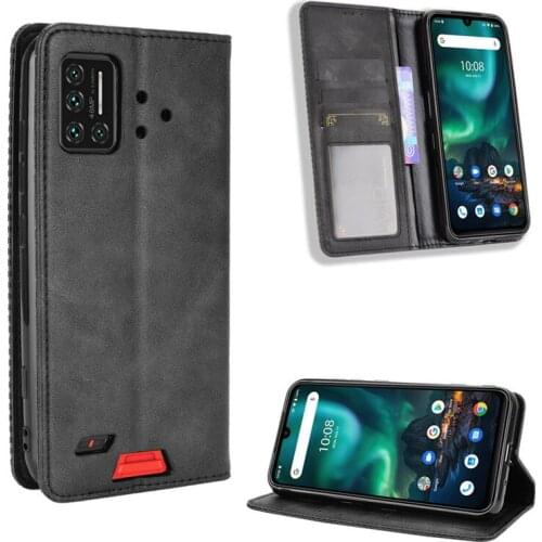 Wallet PU Leather For Umidigi Bison GT Case Magnetic Book Stand Flip Card Protective Cover